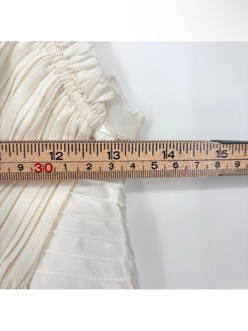 3.1 Phillip Lim Ivory and Cream Mixed-Texture Midi Dress - Picture 14 of 16